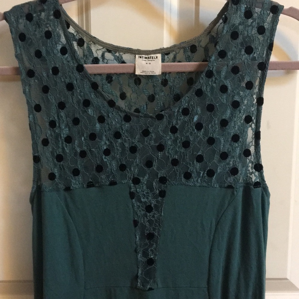 Polka dot Free People dress